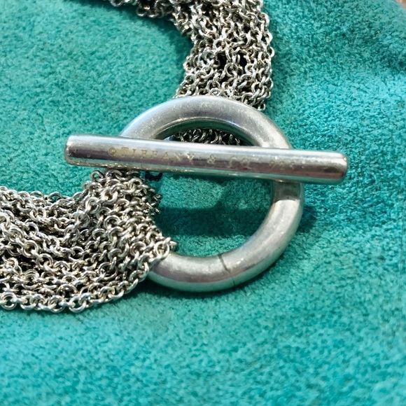 Tiffany & Co. Silver Heart Toggle Bracelet - Picture 5 of 7